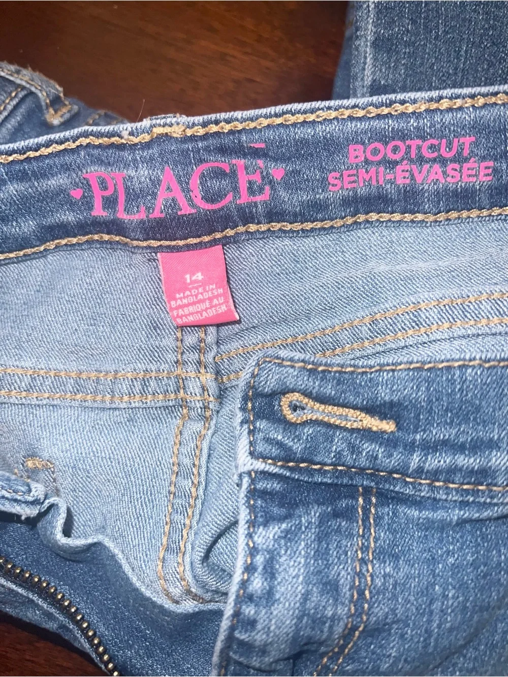 Lot of 2 The Children's Place/Cat & Jack Girls Jeans 14 plus